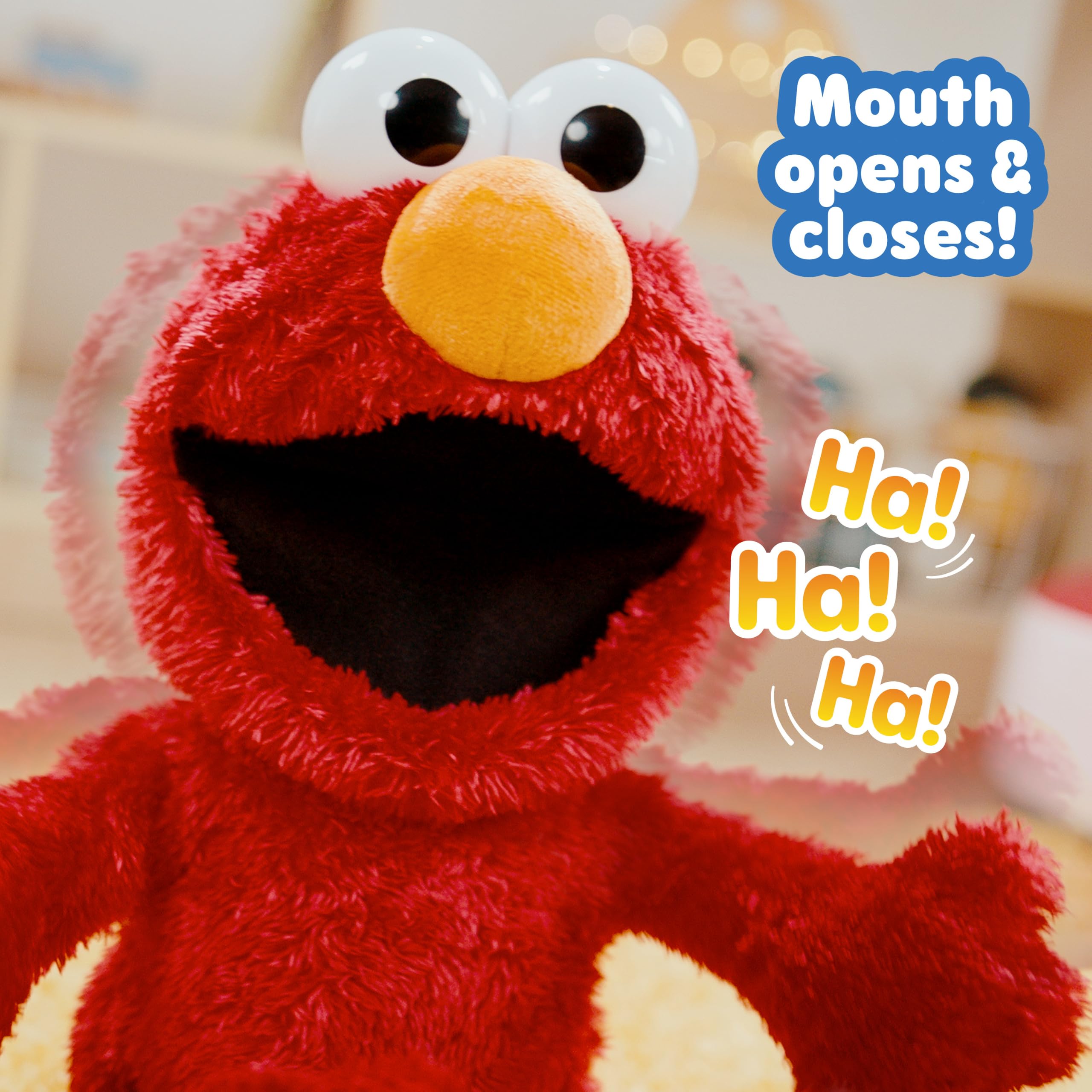 Sesame Street Elmo with children at a party showing shared play and social fun