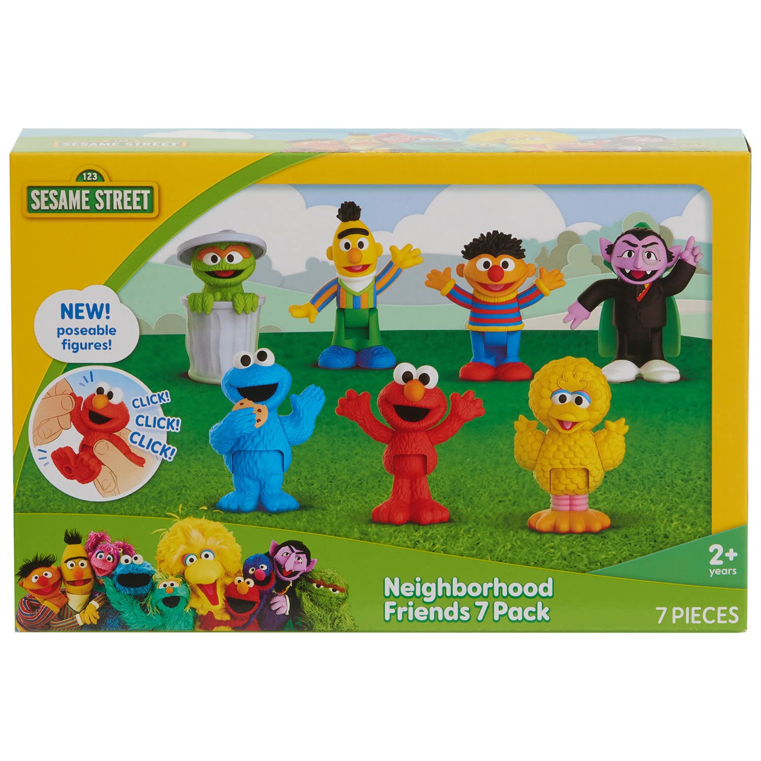 Sesame Street figures in a playroom scene illustrating imaginative group play and portability