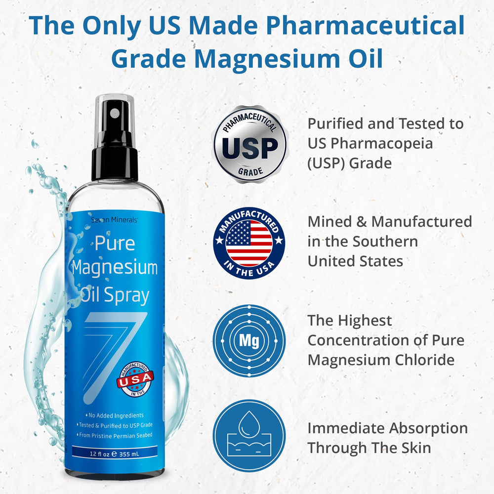 Seven Minerals spray nozzle close-up demonstrating easy targeted application