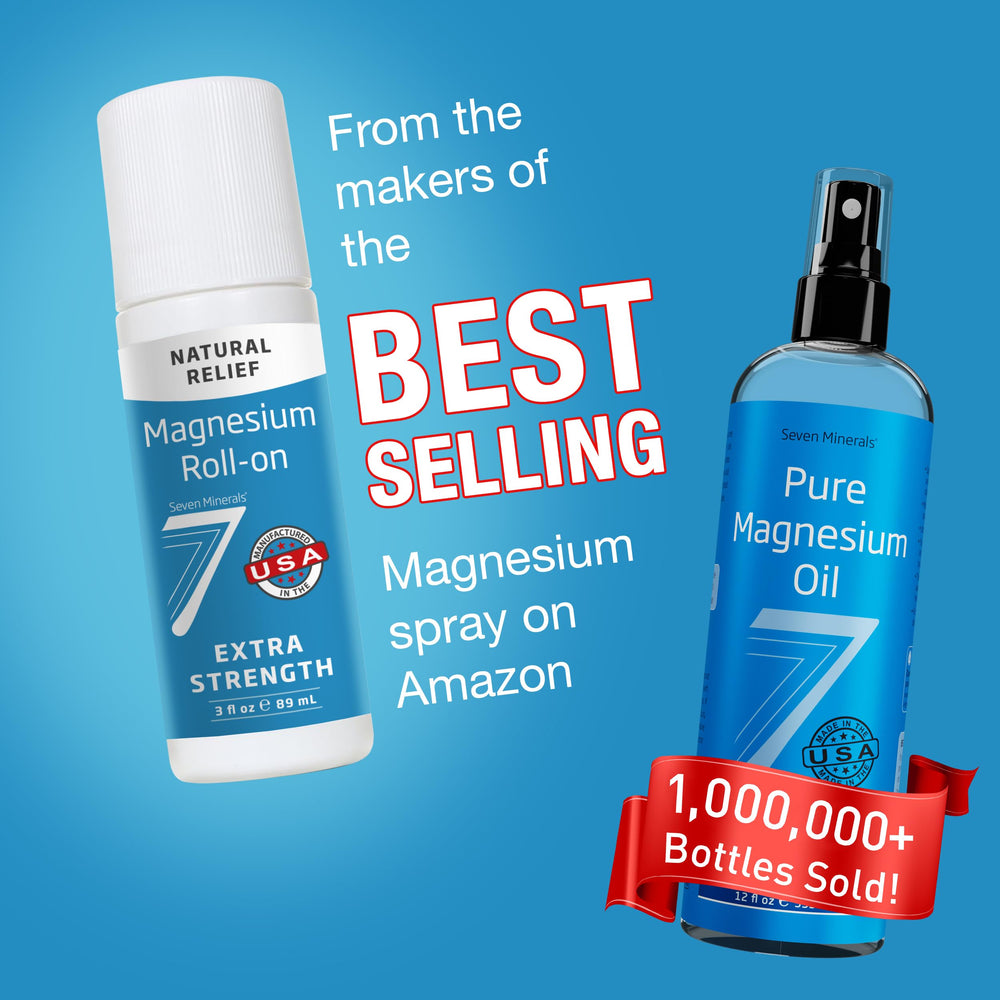 Seven Minerals texture on skin absorbing quickly for fast topical delivery