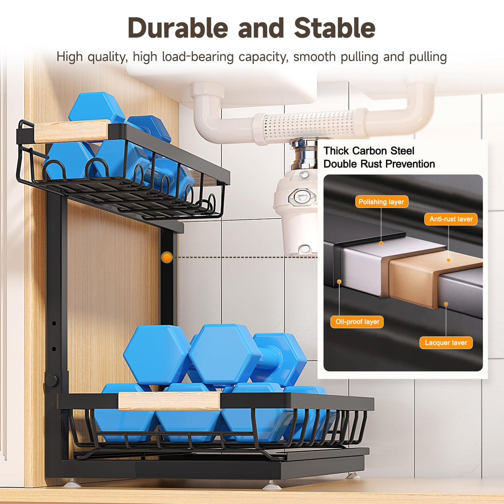 Sevenblue side profile with scale comparison illustrating compact dimensions and capacity
