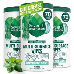 Seventh Generation front packaging showing Garden Mint and pack size benefit