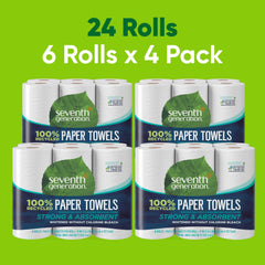 Seventh Generation close-up of towel texture highlighting absorbent fiber