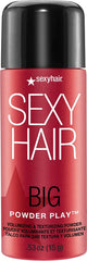 SexyHair Big Powder Play front packaging showing compact travel-ready sizing and benefits