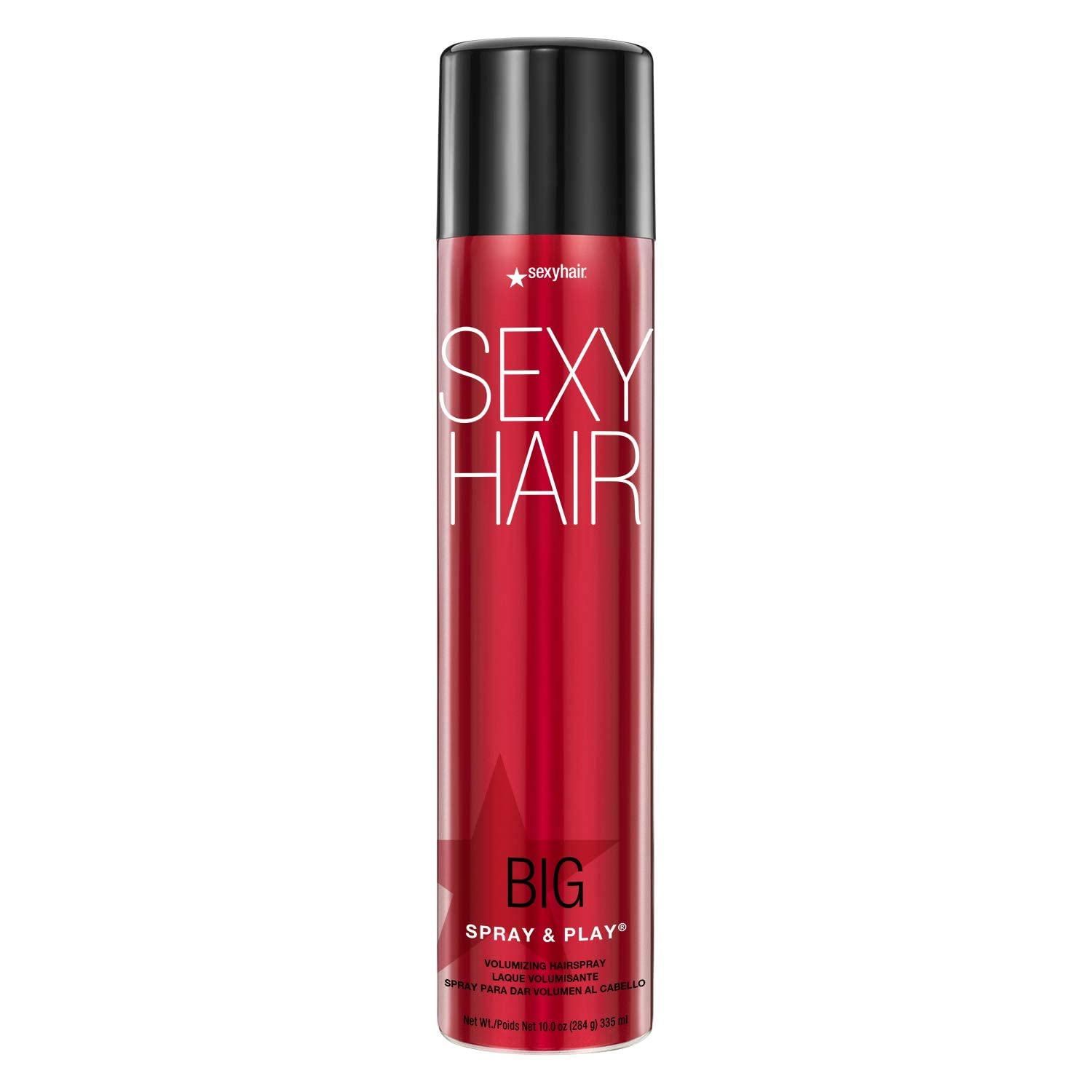 SexyHair front can view showing label and volumizing benefits