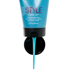 SexyHair Hard Up being applied to hand demonstrating easy spread and control