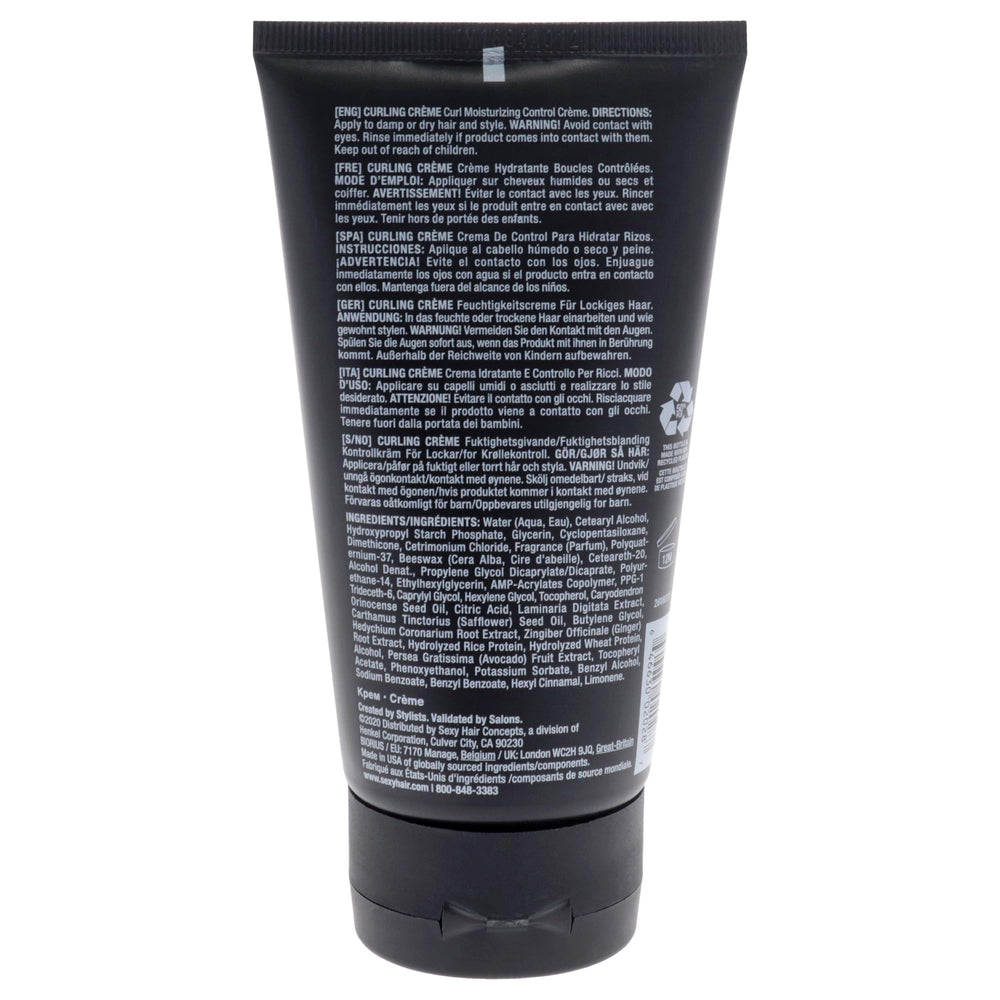 SexyHair ingredients label closeup showing formulation transparency and benefits