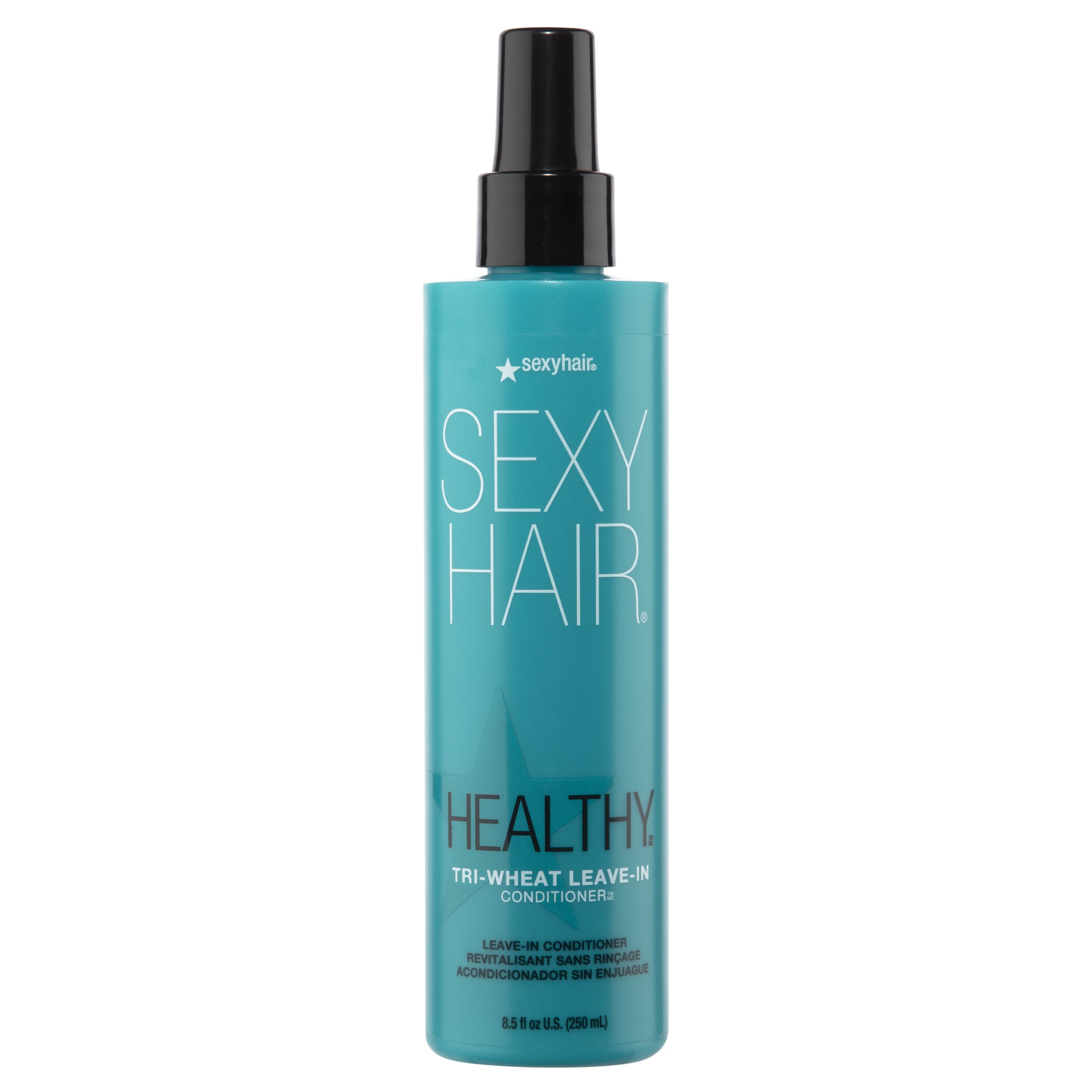 SexyHair front bottle view showing label and benefits for easy identification