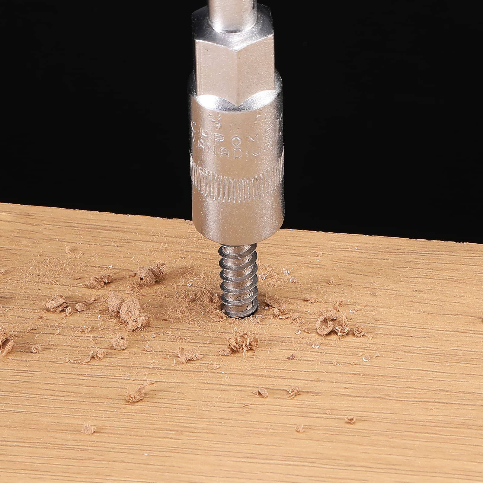 SG TZH partial thread and smooth shank view for strong clamping performance