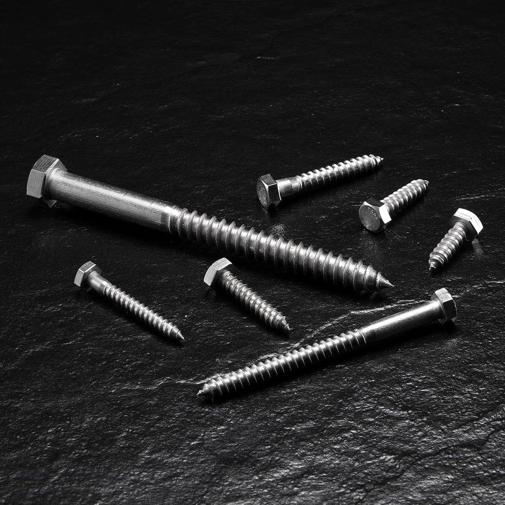 SG TZH stainless sheen on screw surface illustrating rust resistance and lasting appearance