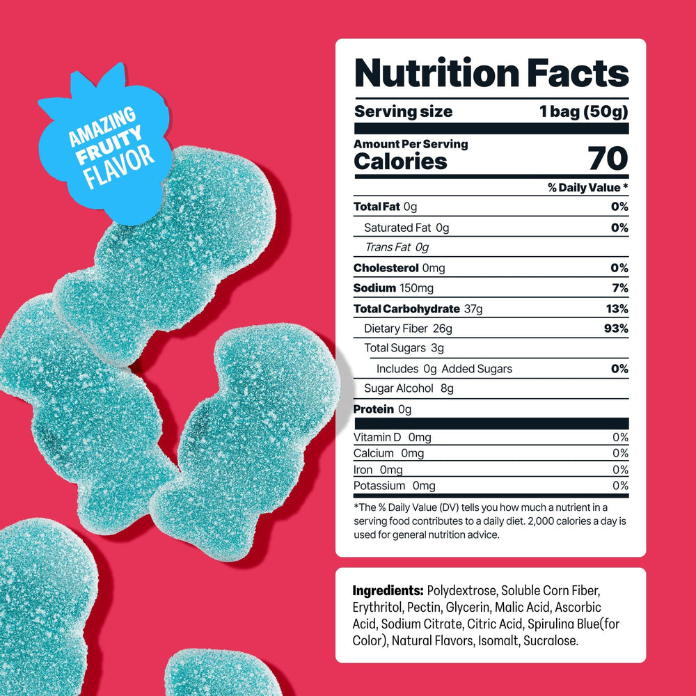 Shameless gummies in a bowl ready to serve for quick snacking