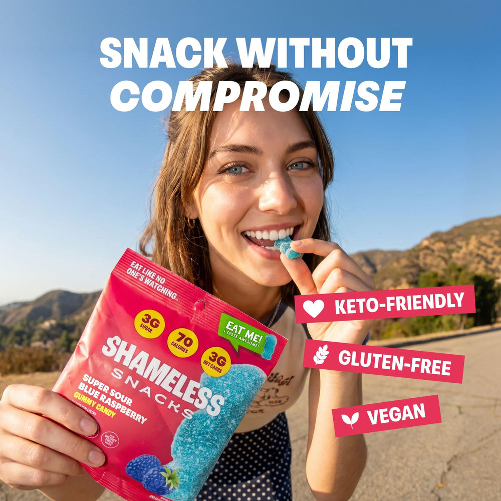 Shameless bag beside a smartphone to show compact size and portability