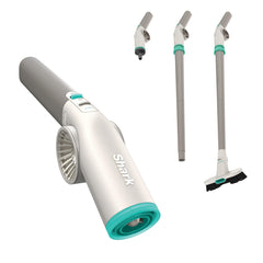 Shark BlastBoss front angle showing compact design and portability benefit