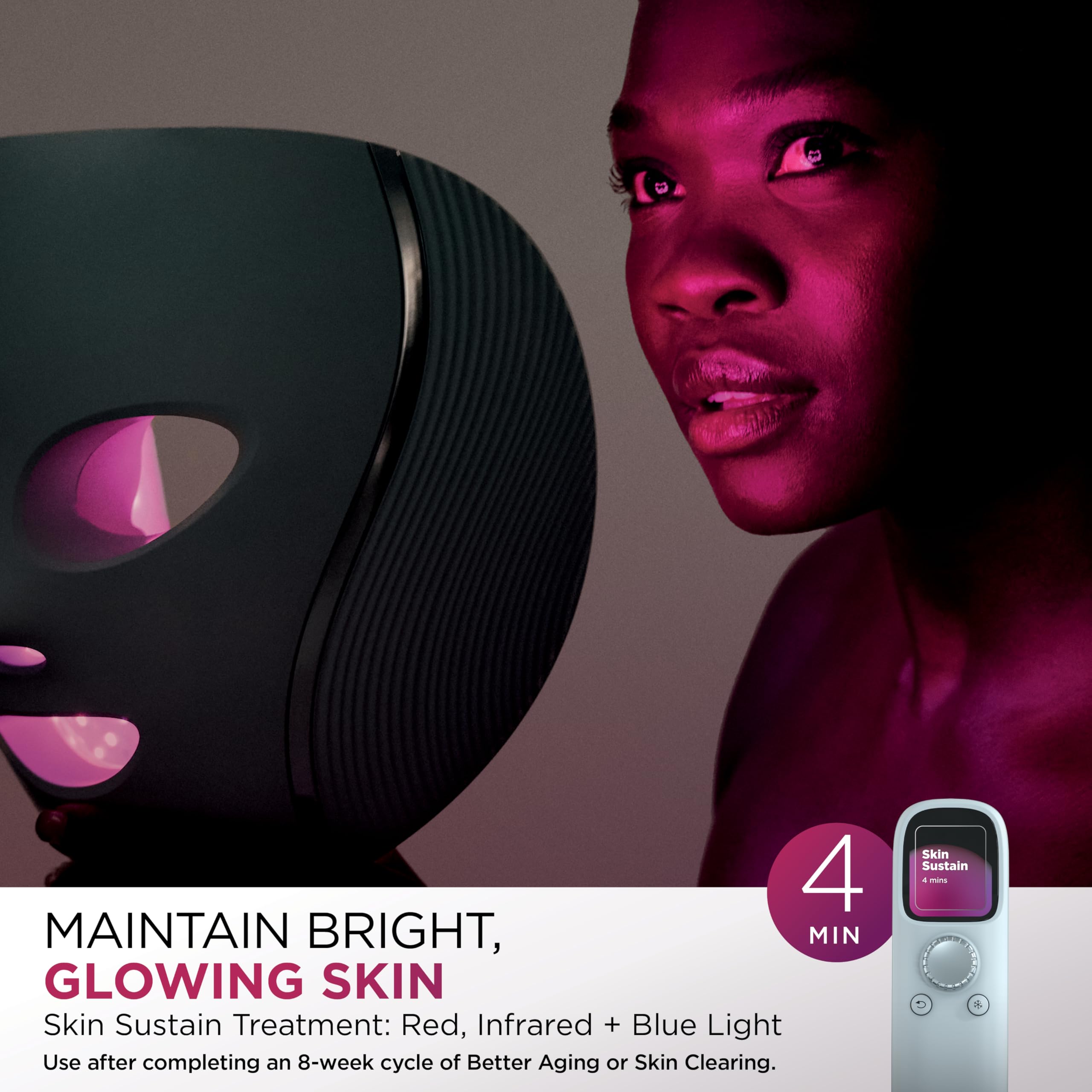 Shark CryoGlow box open with included components demonstrating what’s included