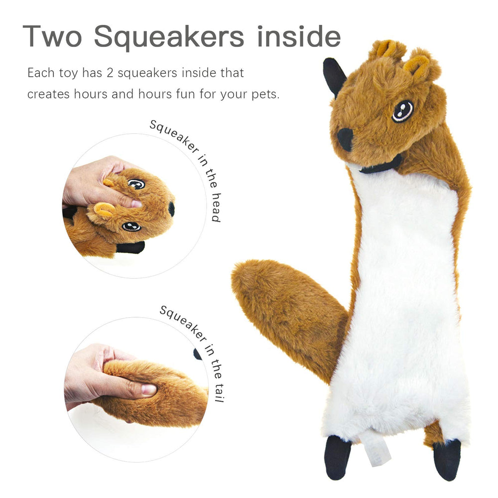 SHARLOVY crinkle paper inside shown to keep dog attention and sound
