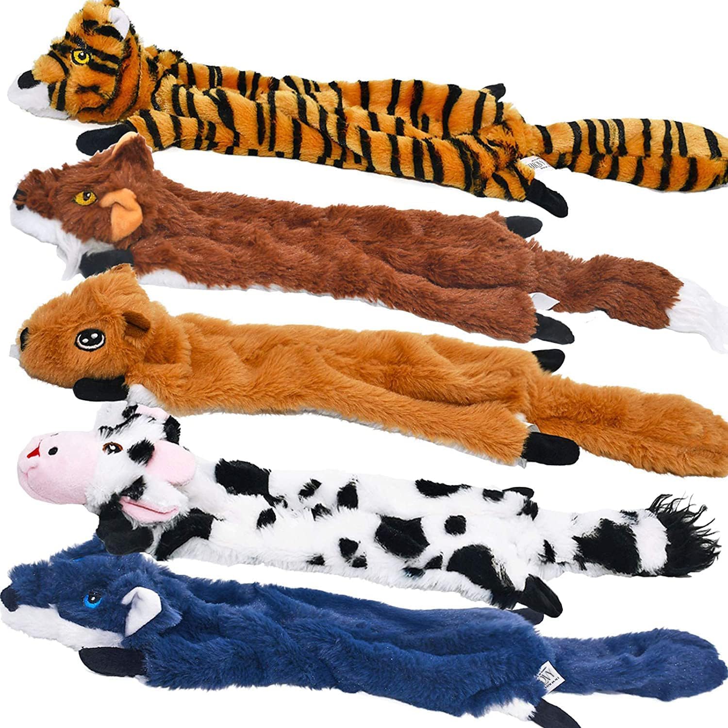 SHARLOVY front-packaging showing five plush animals and bundle value
