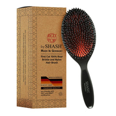 SHASH large paddle front view showing full brush and smooth finish for easy styling
