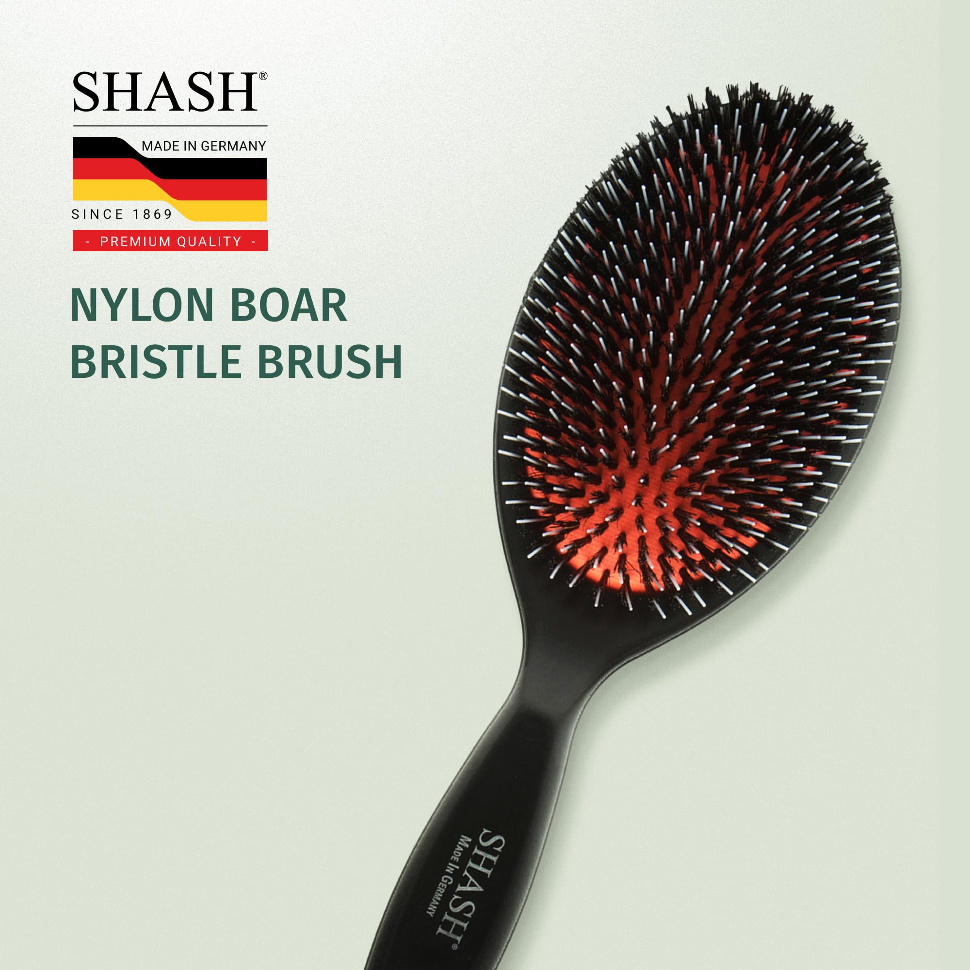 SHASH brush being cleaned with mild soap showing simple maintenance