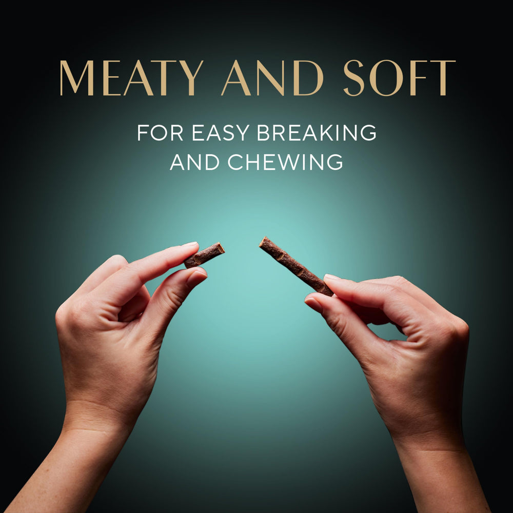 Sheba individually wrapped tender stick displaying freshness benefit