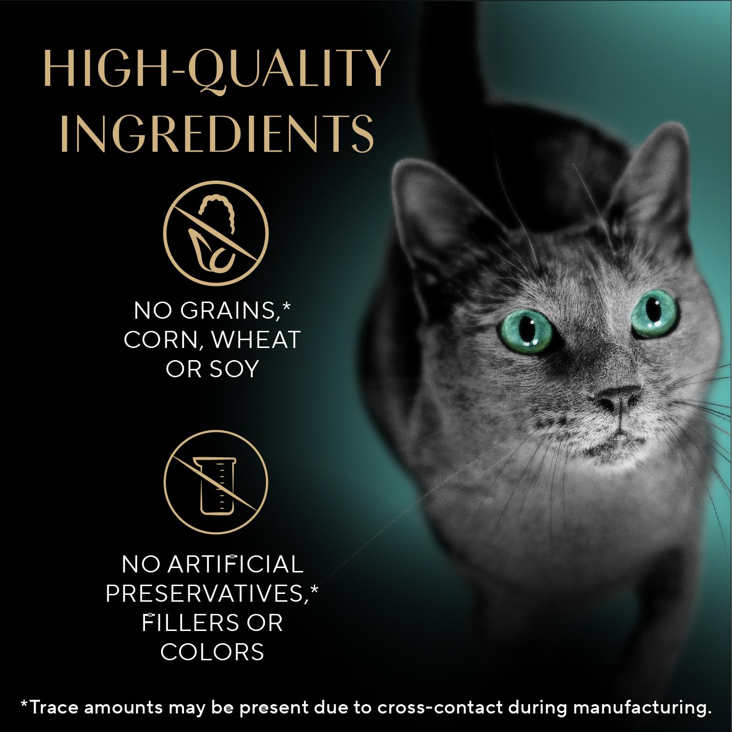 Sheba nutritional label closeup showing ingredients and calorie-per-tube benefit