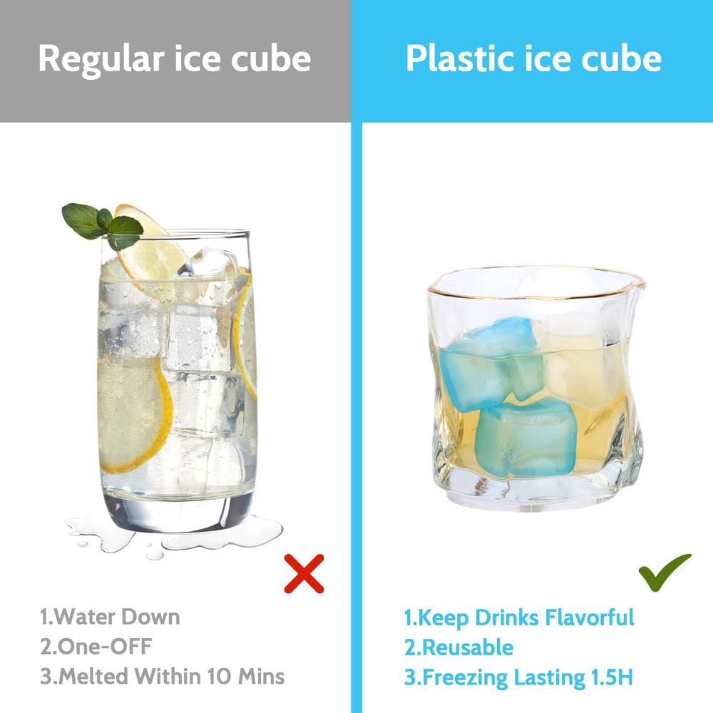 SHENGQIPC cube in whiskey glass preserving flavor without dilution