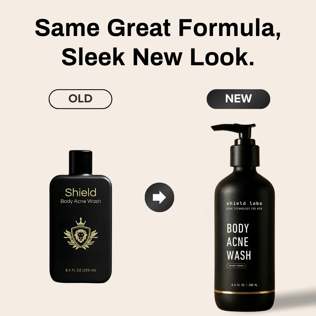 Shield pump dispensing wash demonstrating easy one-handed application and control