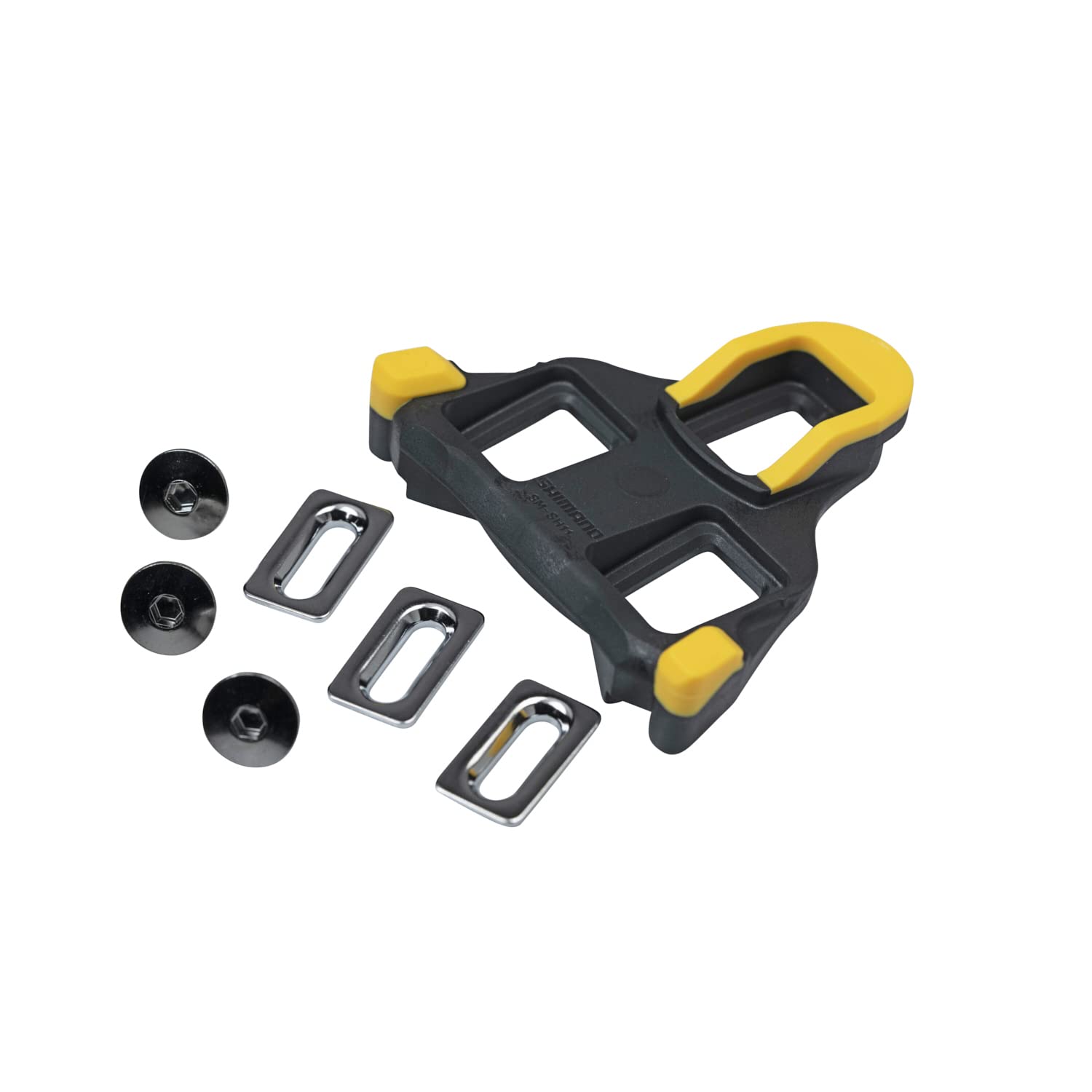 SHIMANO SM-SH11 close-up of engagement shape illustrating secure SPD-SL pedal fit