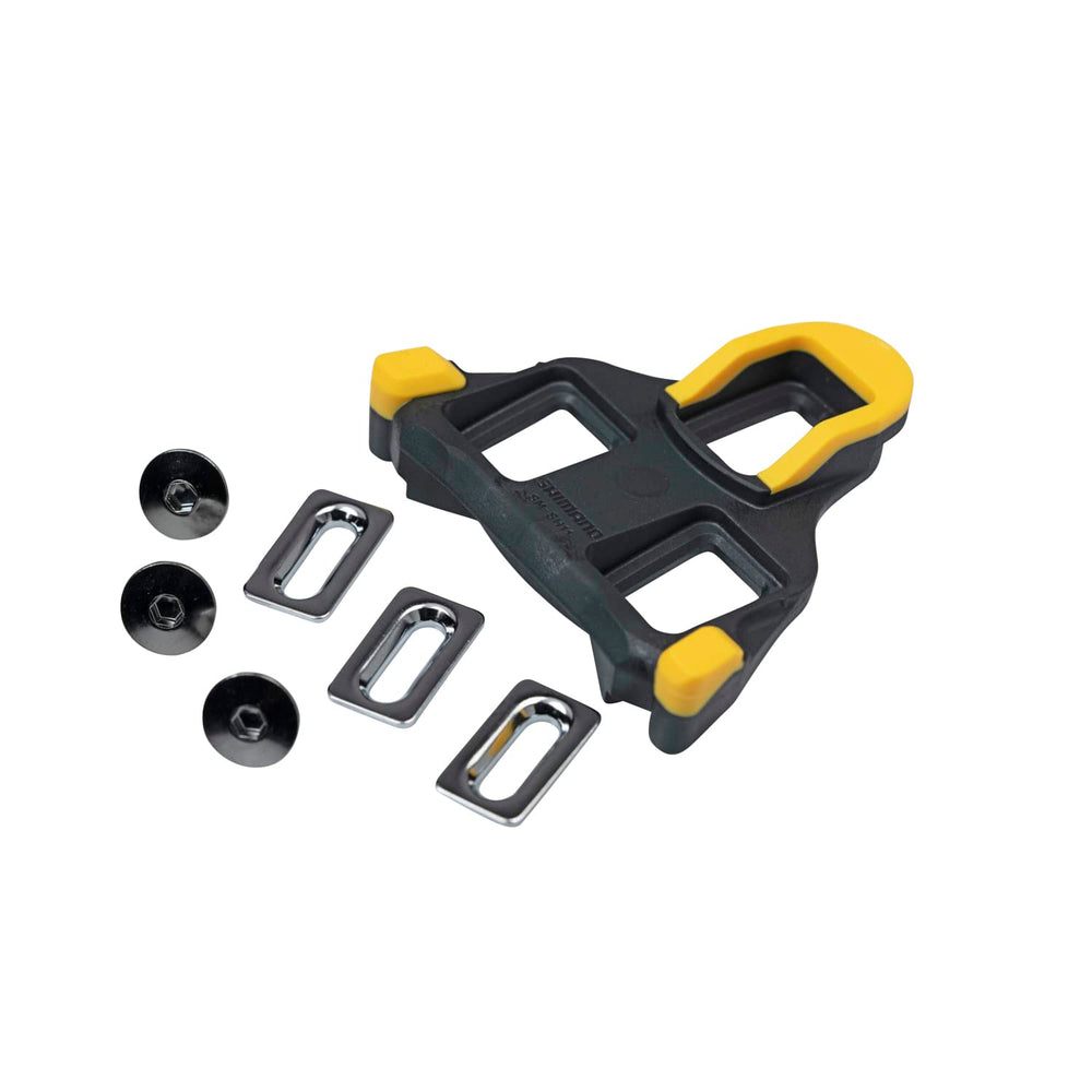 SHIMANO SM-SH11 close-up of engagement shape illustrating secure SPD-SL pedal fit