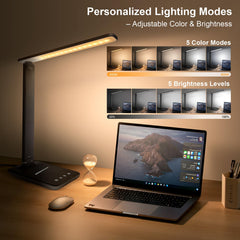 shinelife adjustable head angled over work area for focused illumination
