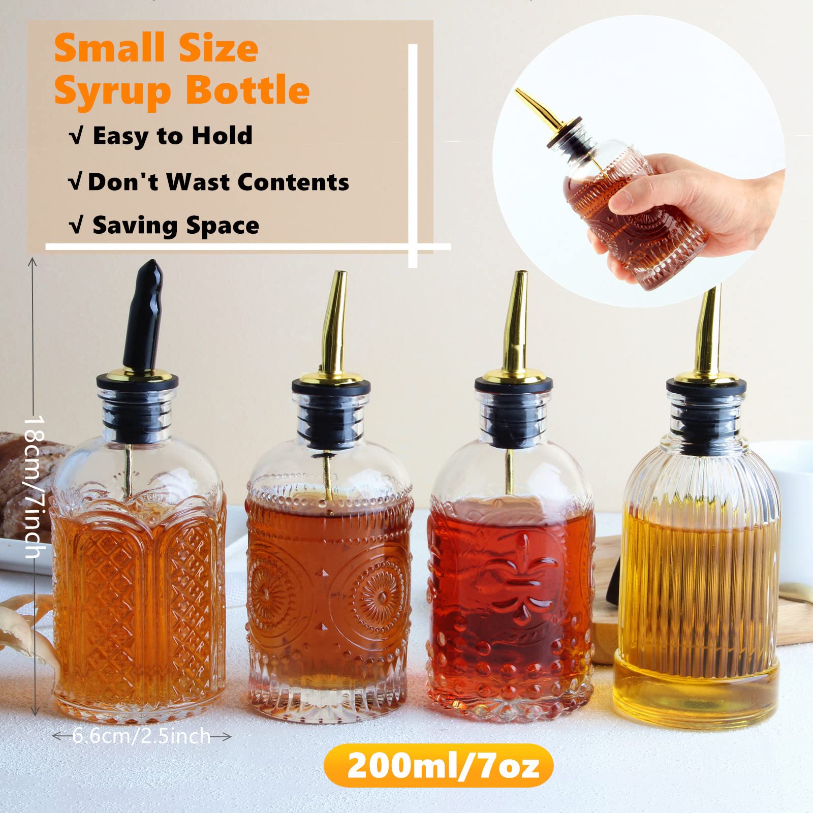 Shining Craft T-shaped cork and clear dust cap together to keep contents sealed and clean