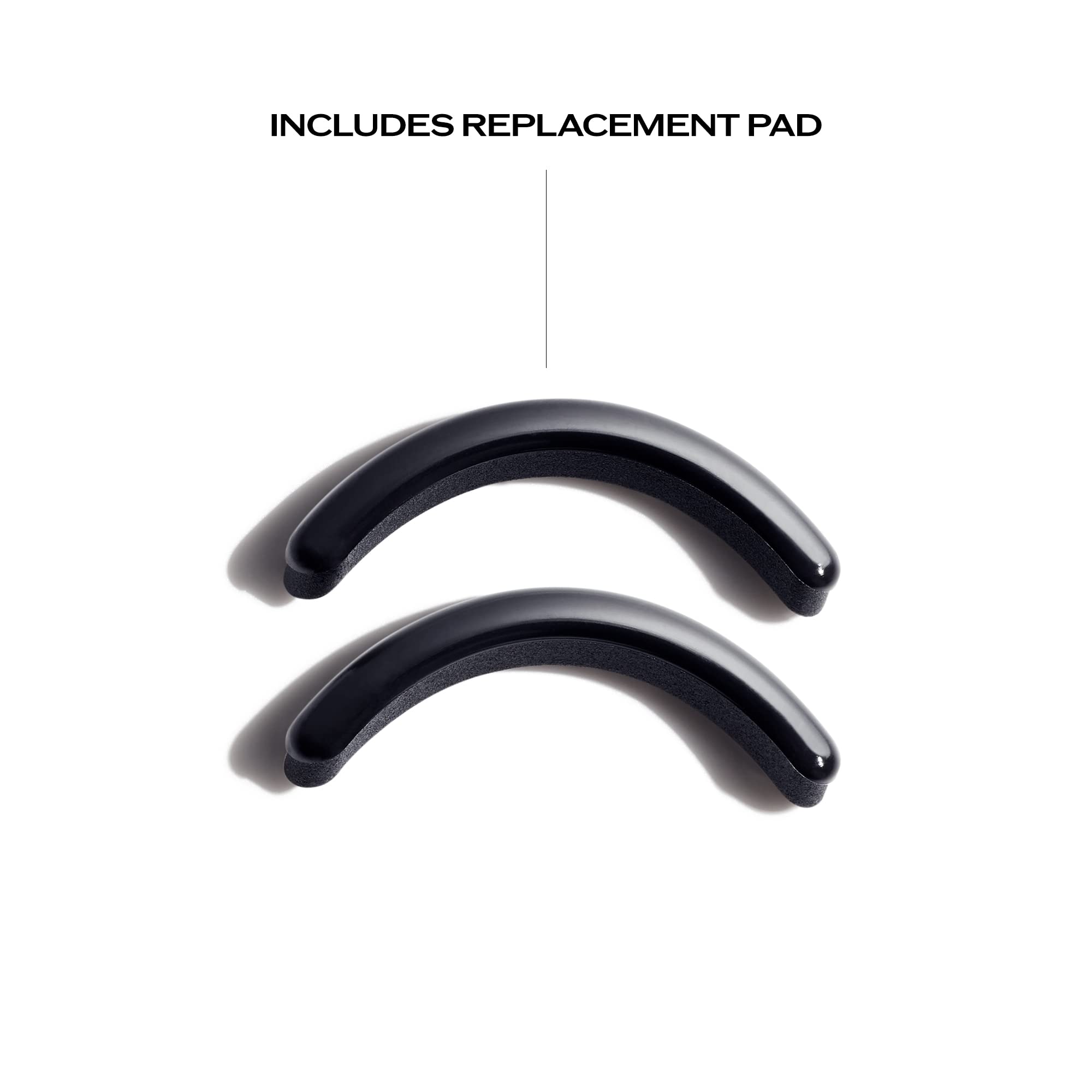 Shiseido eyelash curler with included replacement pad for long-term use