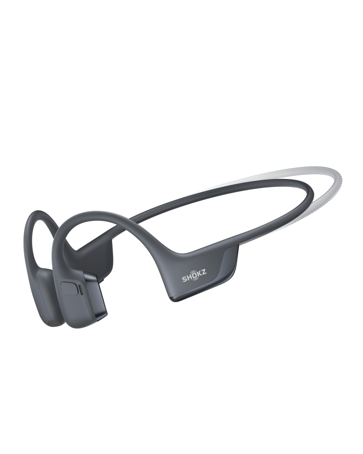 SHOKZ OpenRun Pro 2 Mini front view showing sleek open-ear design and comfort