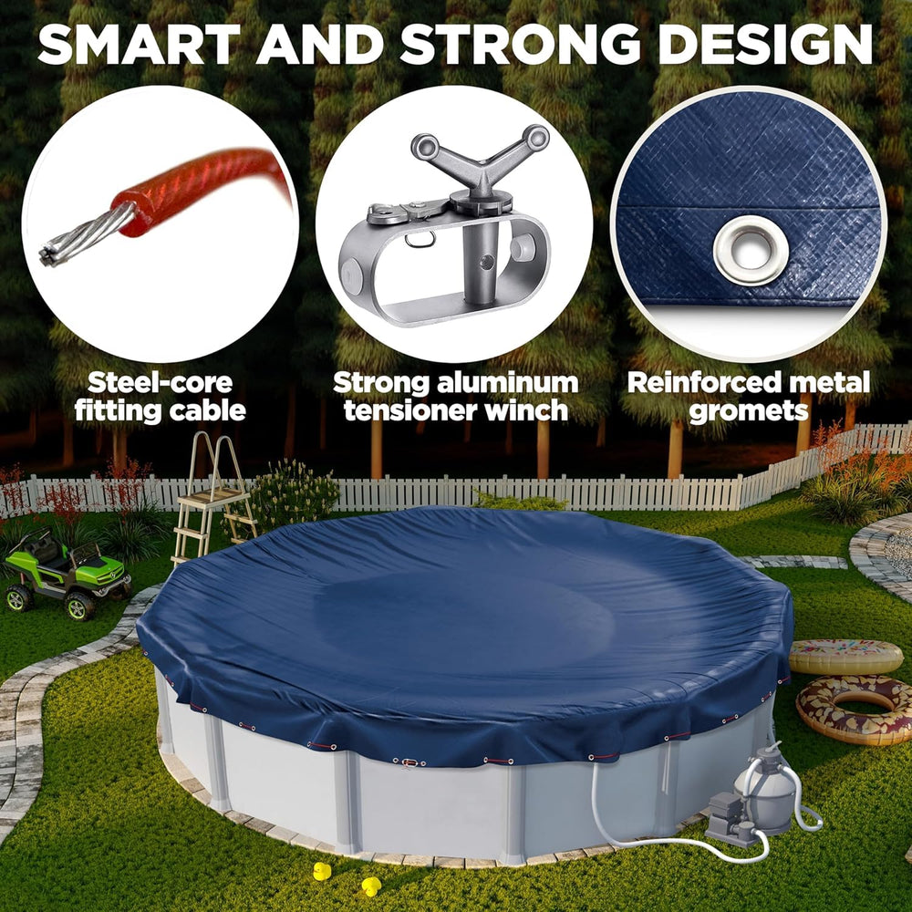 Shop Square contents laid out with cable and winch showing easy installation