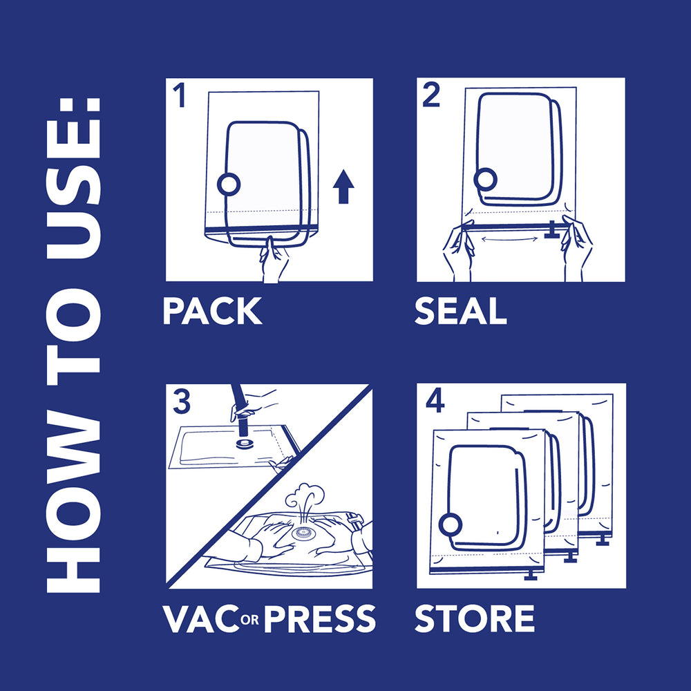 Shrink-Pak underbed scale comparison showing compact storage advantage