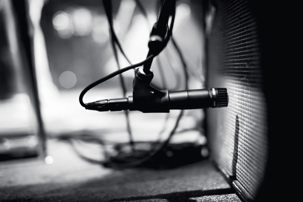 Shure SM57 Pro rear XLR connection detail for reliable wired audio connections