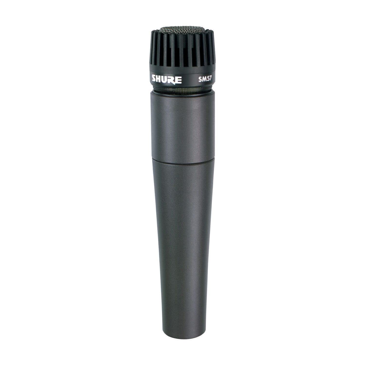 Shure SM57 Pro front view showing durable grille and shape for dependable capture