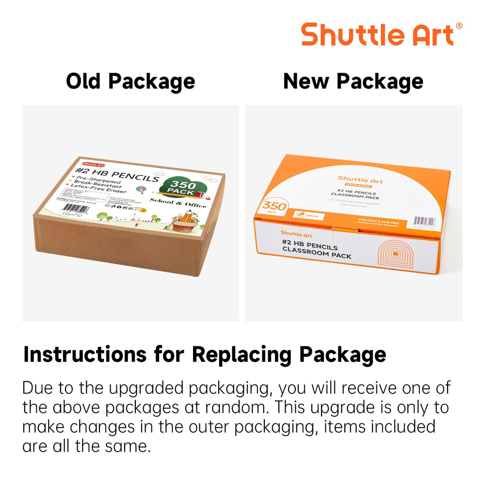 Shuttle Art open box bulk view showing large-quantity storage benefit