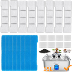 SIBAYS replacement filters front pack showing kit contents and quick-install benefit