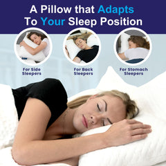 Sidney Sleep zipper access to inner fill for easy add or remove adjustments