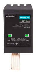 SIEMENS installed in load center showing space-saving, safer distribution