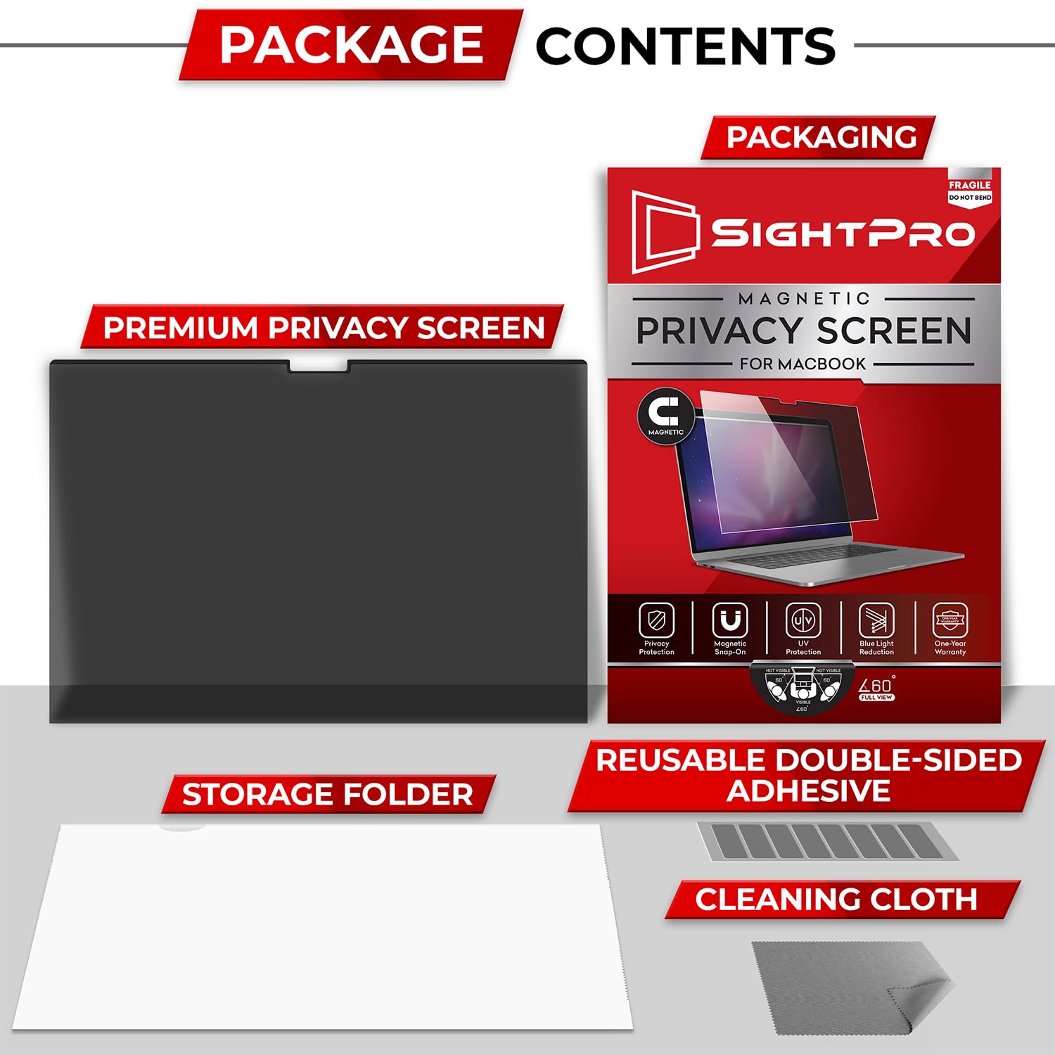 SightPro in use in open office blocking side views and protecting confidential screens benefit