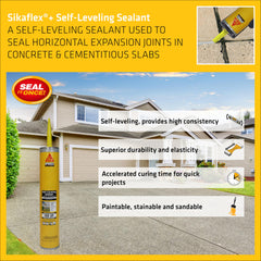 SIKA sealant flowing into concrete joint for waterproofing