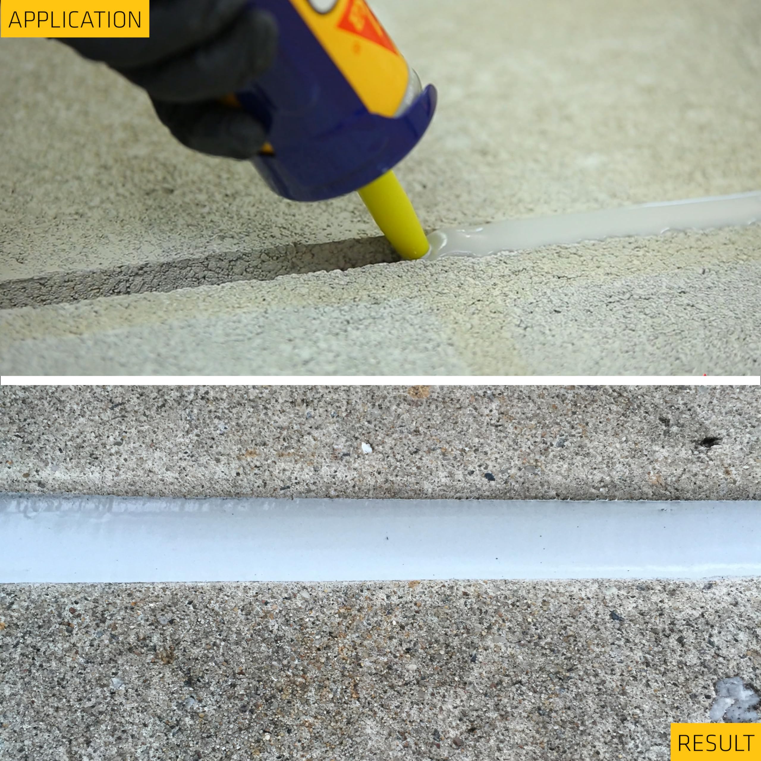 SIKA nozzle and tip detail for precise application control