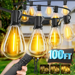 Sikitul front packaging showing full 100ft string lights and included accessories