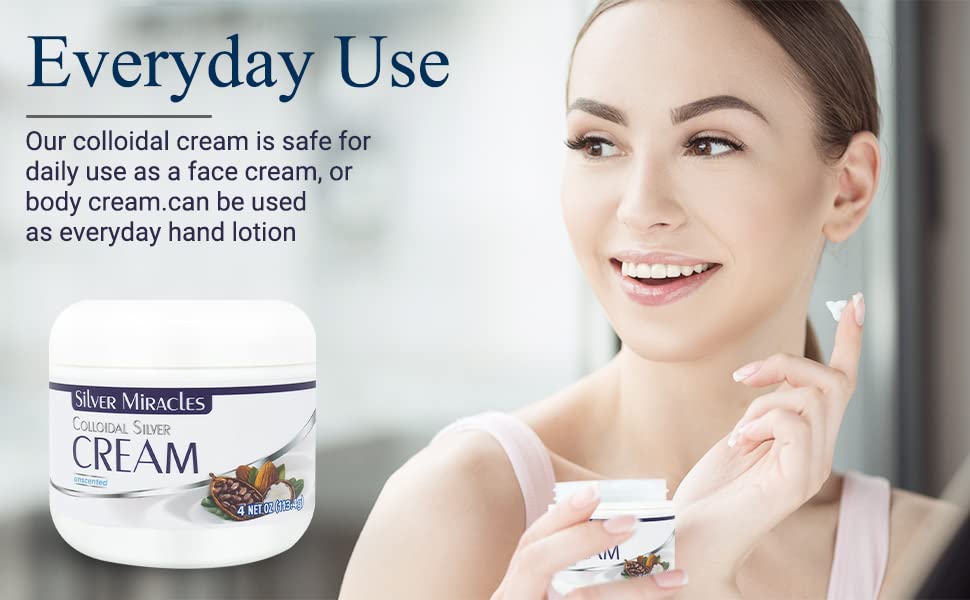 Silver Miracles ingredients arranged to show pure silver and simple formulation benefit