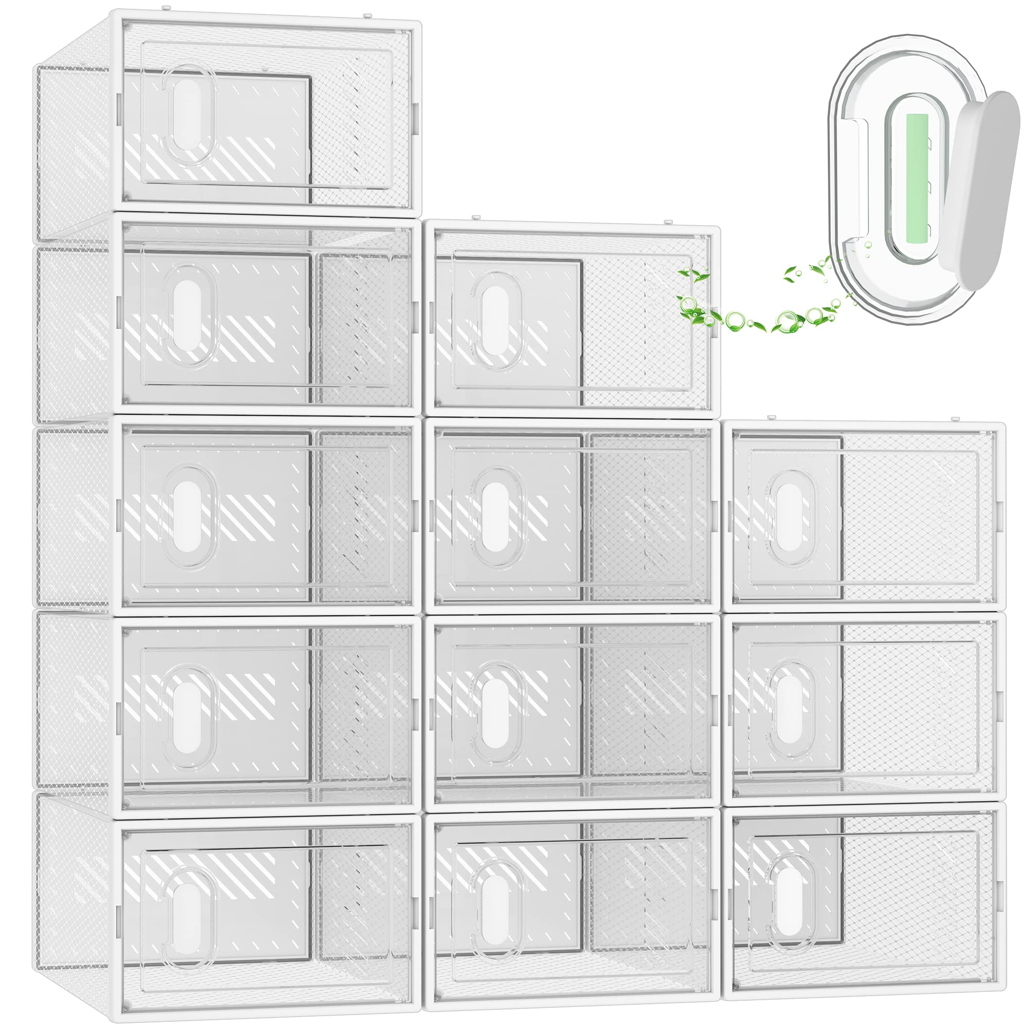 SIMPDIY lifestyle entryway display creating neat, easy-to-grab footwear storage