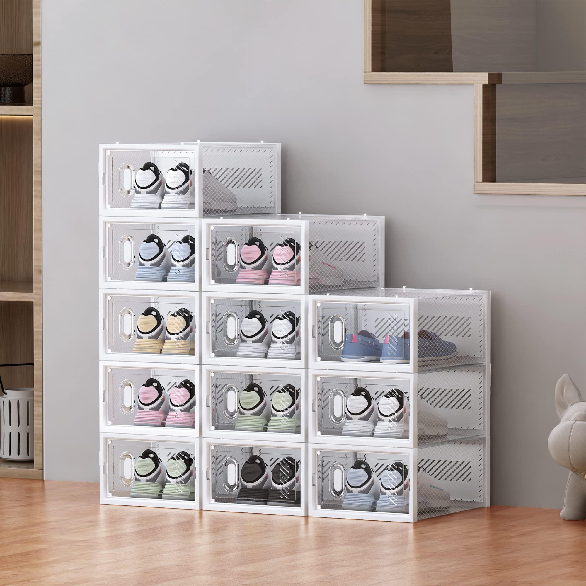 SIMPDIY under-bed installation saving floor space and hidden storage benefit