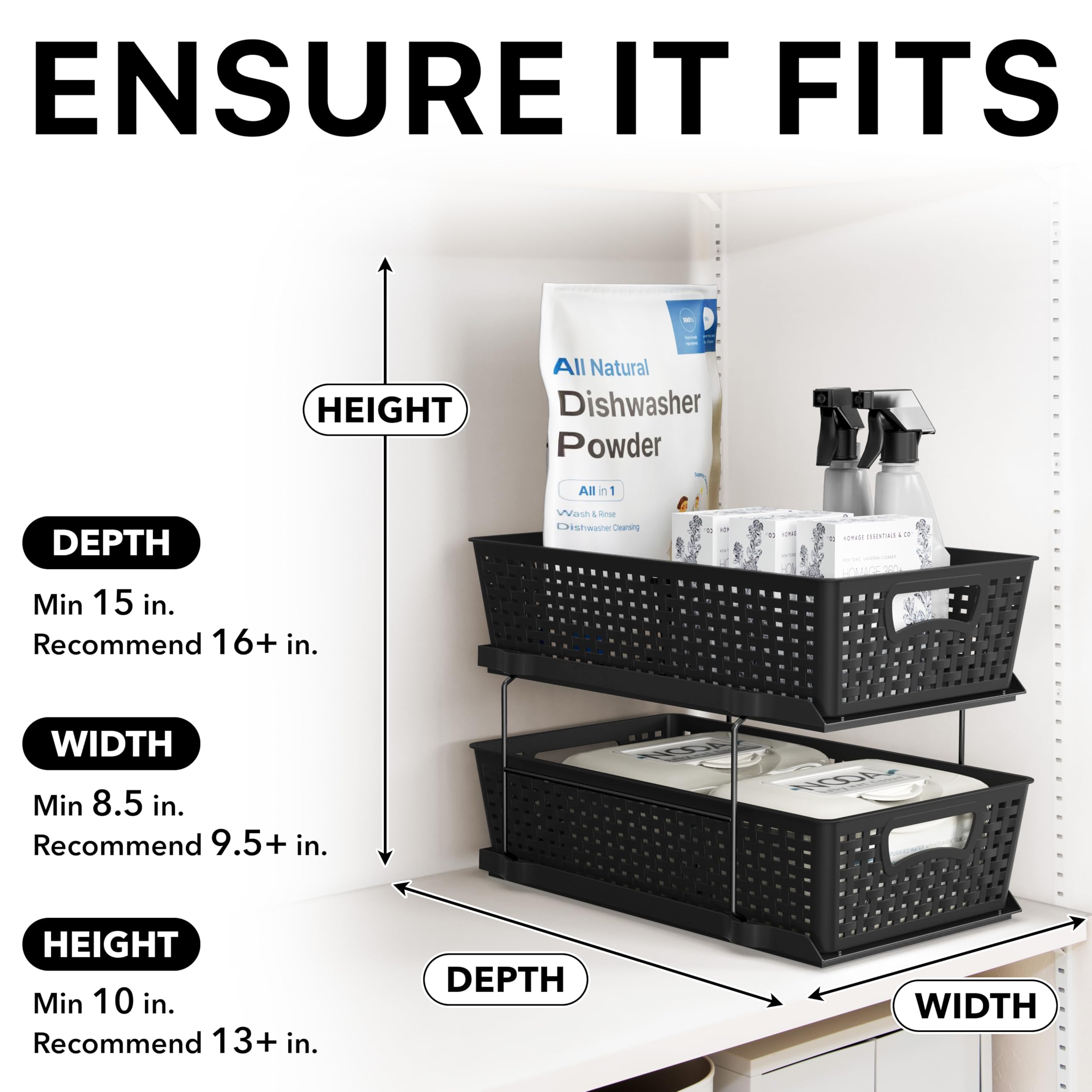 Simple Houseware anti-slip feet close-up highlighting stability and secure placement on smooth surfaces