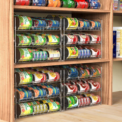 Simple Houseware side profile showing angled shelves for easy access benefit