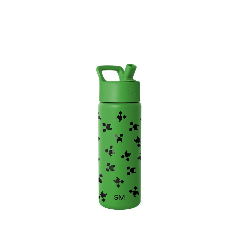 Simple Modern front packaging showing Minecraft design and child-friendly shape for appeal
